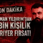 Teoman Yıldırım’dan 5 Bin Kişilik Kariyer Fırsatı